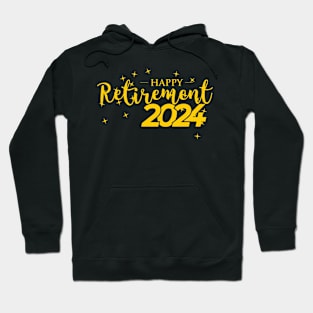 Happy Retirement 2024 Hoodie